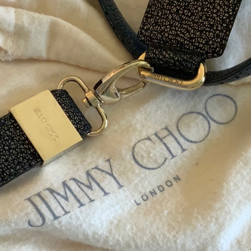 100% authentic jimmy Choo large bag❣️w/dust bag - Picture 14 of 16